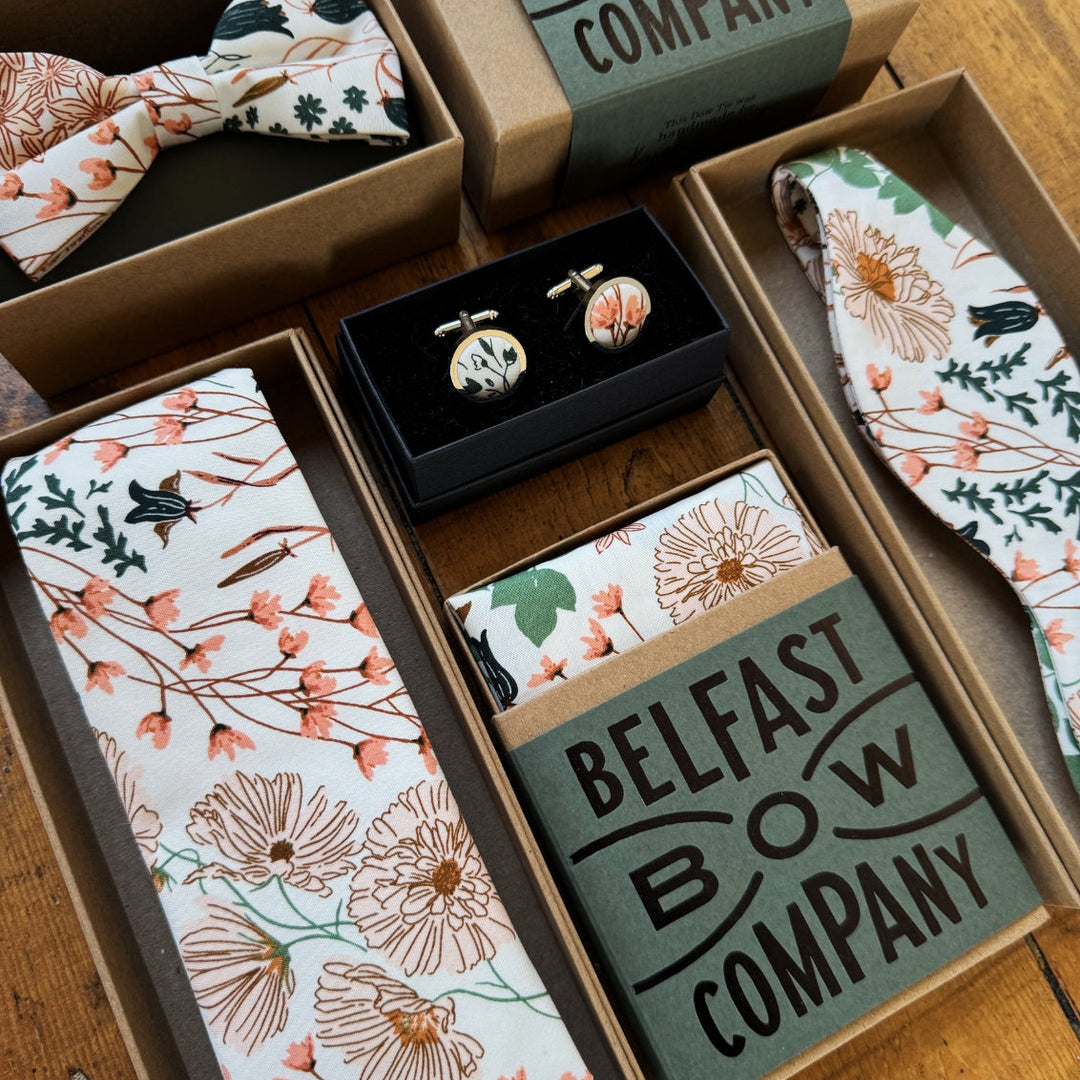 boho blooms collection by the belfast bow company