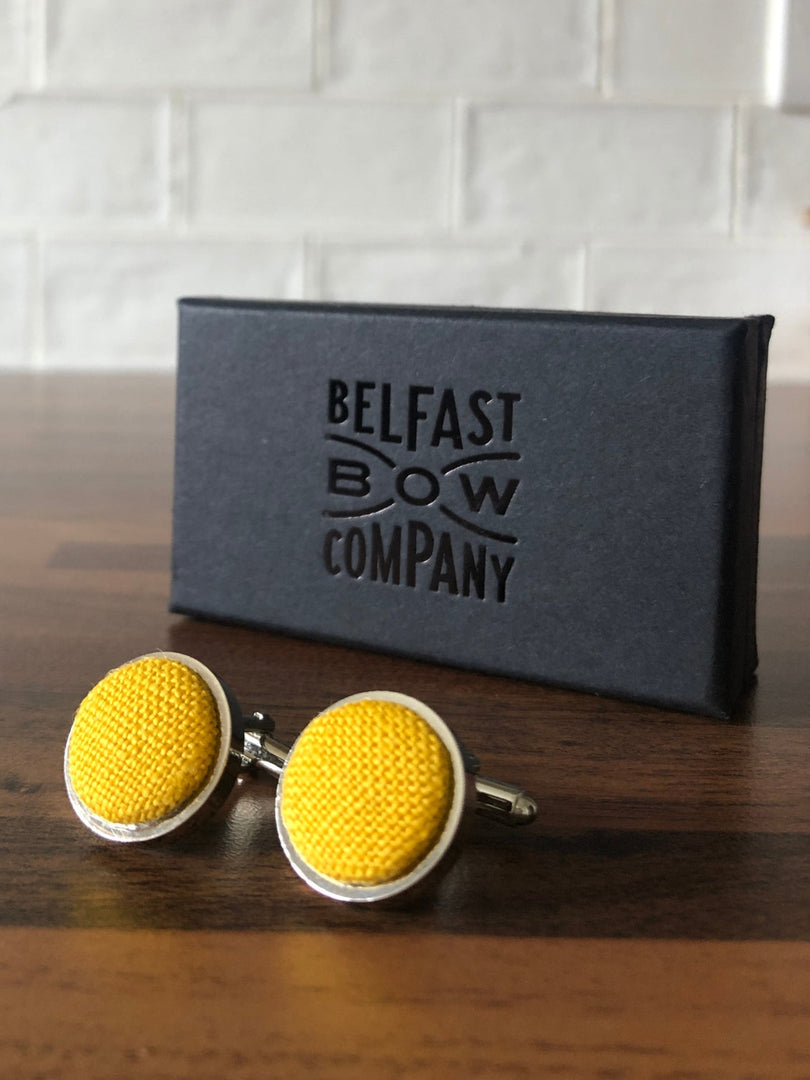 cufflink collection by the belfast bow company