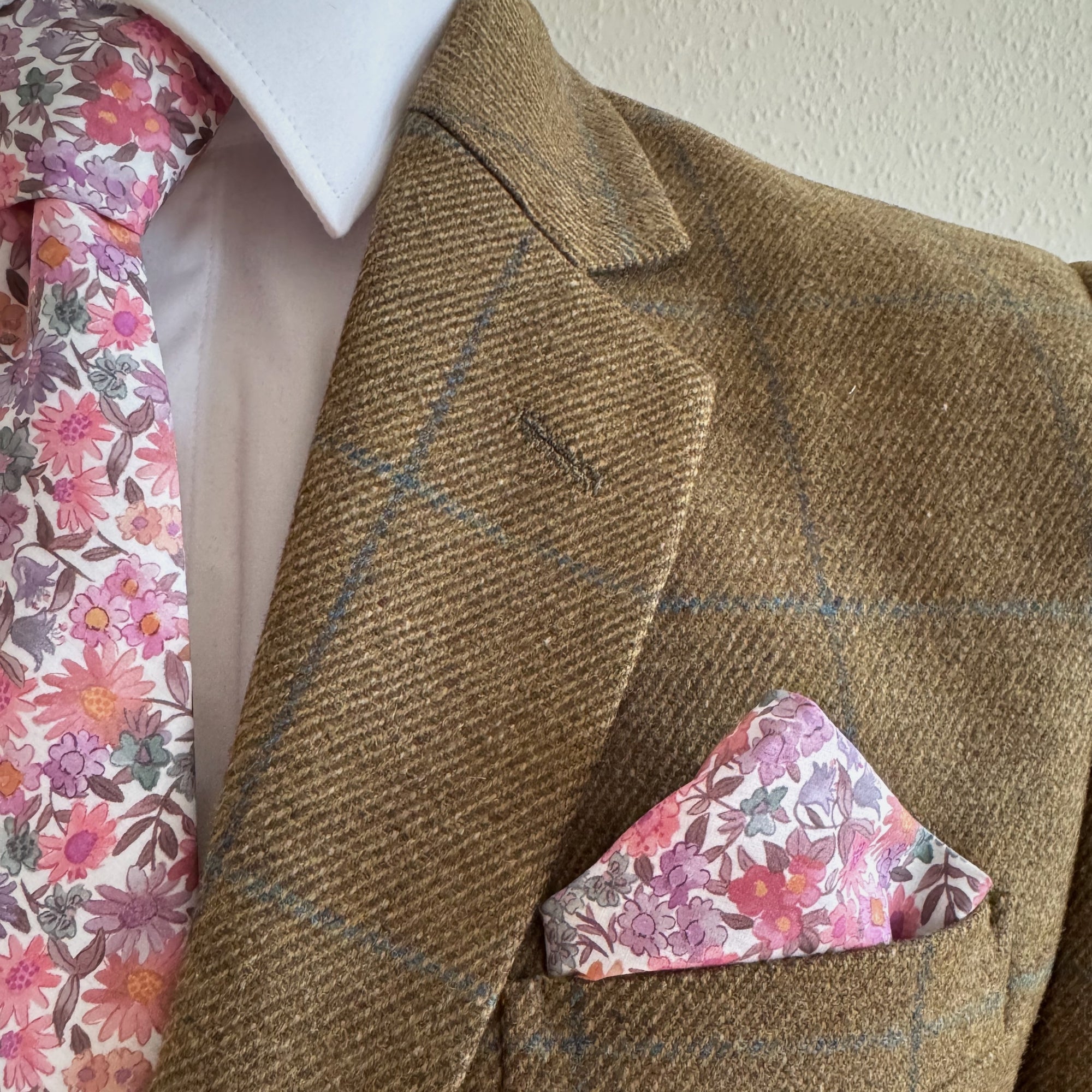 Liberty of London Pocket Square in Meadow Blooms
