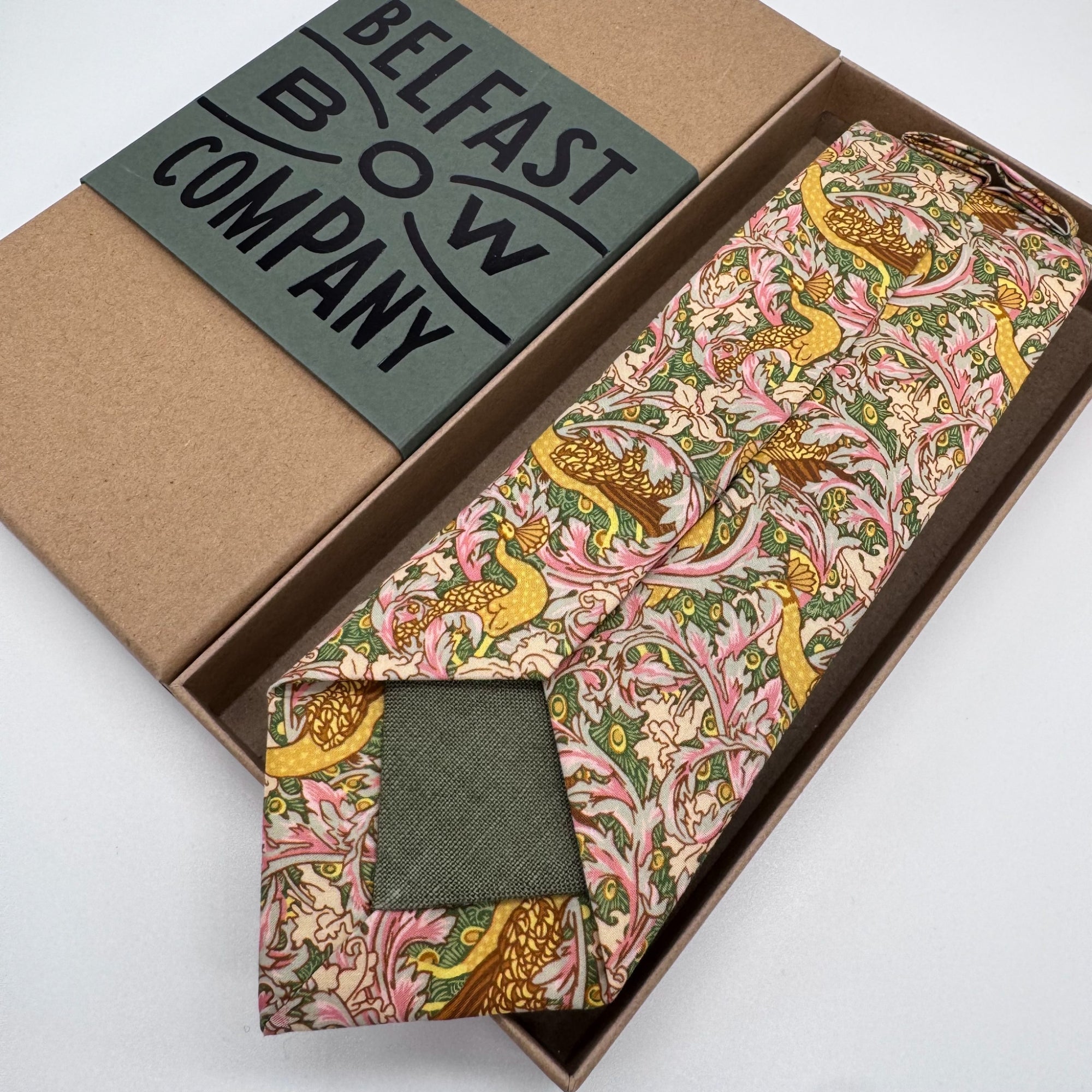 Liberty of London Tie in Vintage Peacock Garden