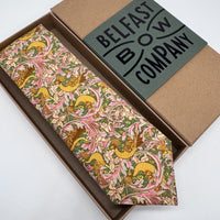Vintage mustard yellow liberty tie by the belfast bow company