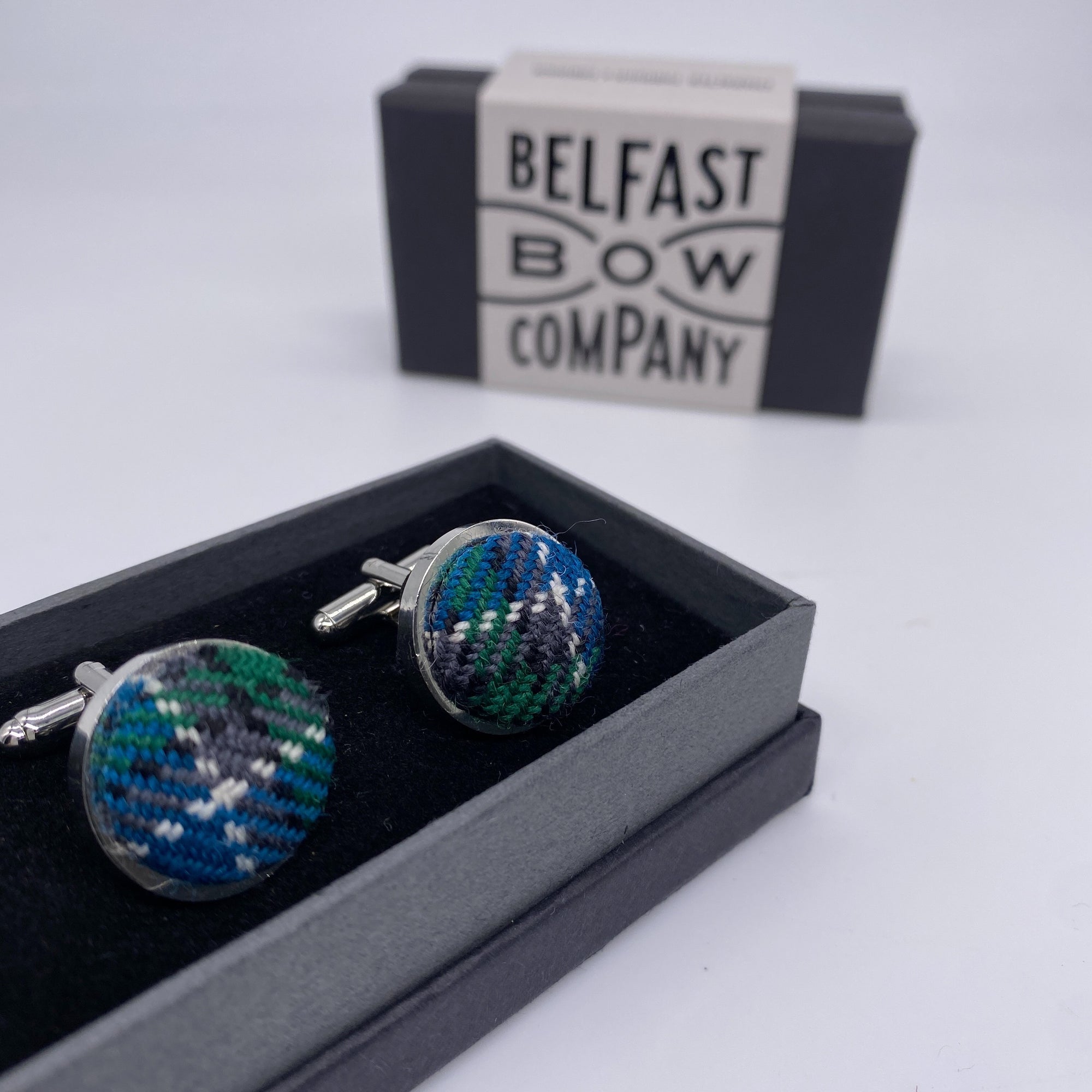 Giant's Causeway Tartan Cufflinks - Ulster Tartan Collection