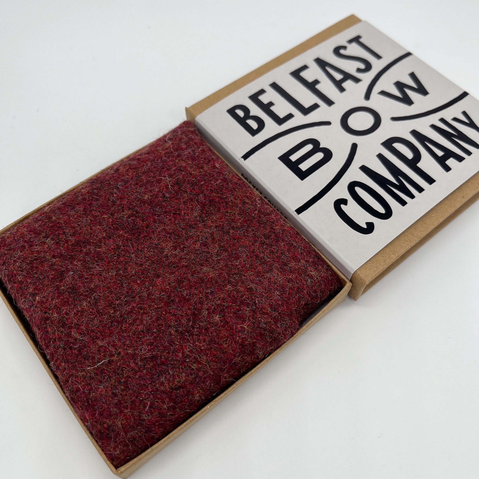 Tweed Pocket Square Paprika