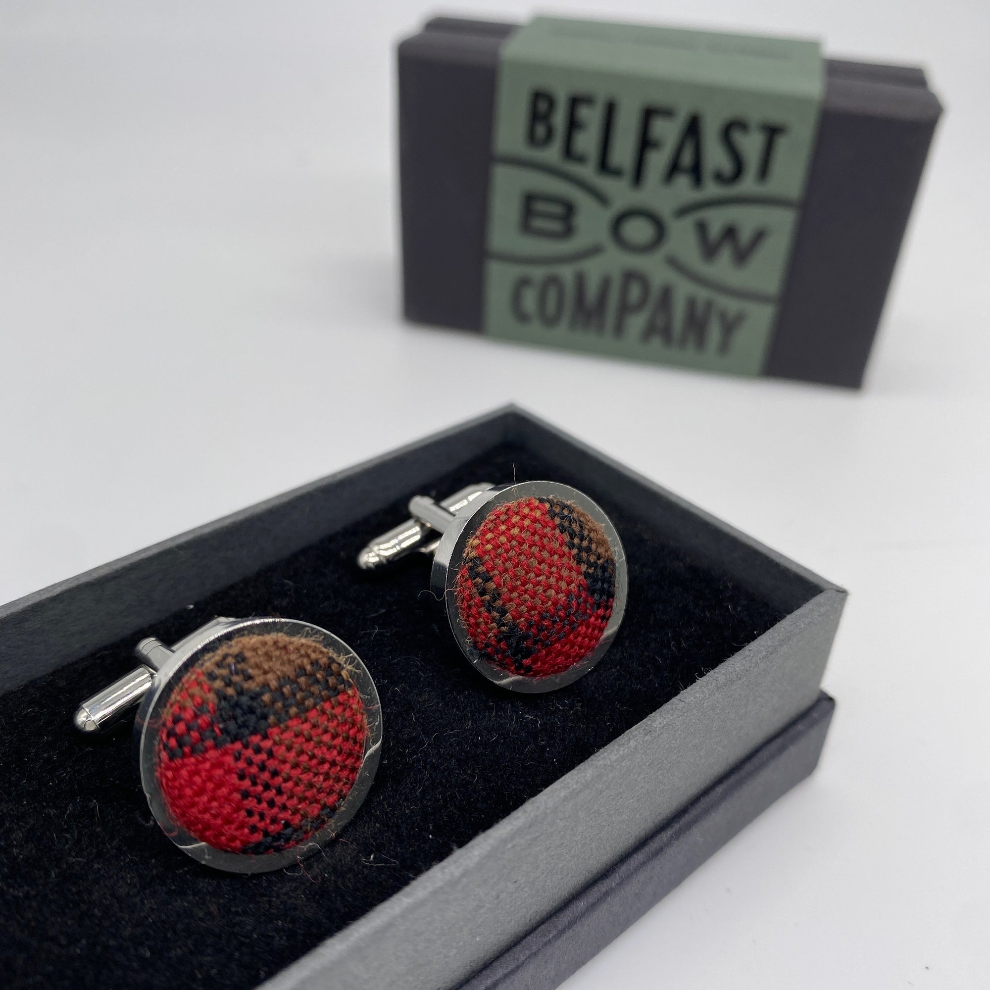 County Cavan Cufflinks - Ulster Tartan Collection