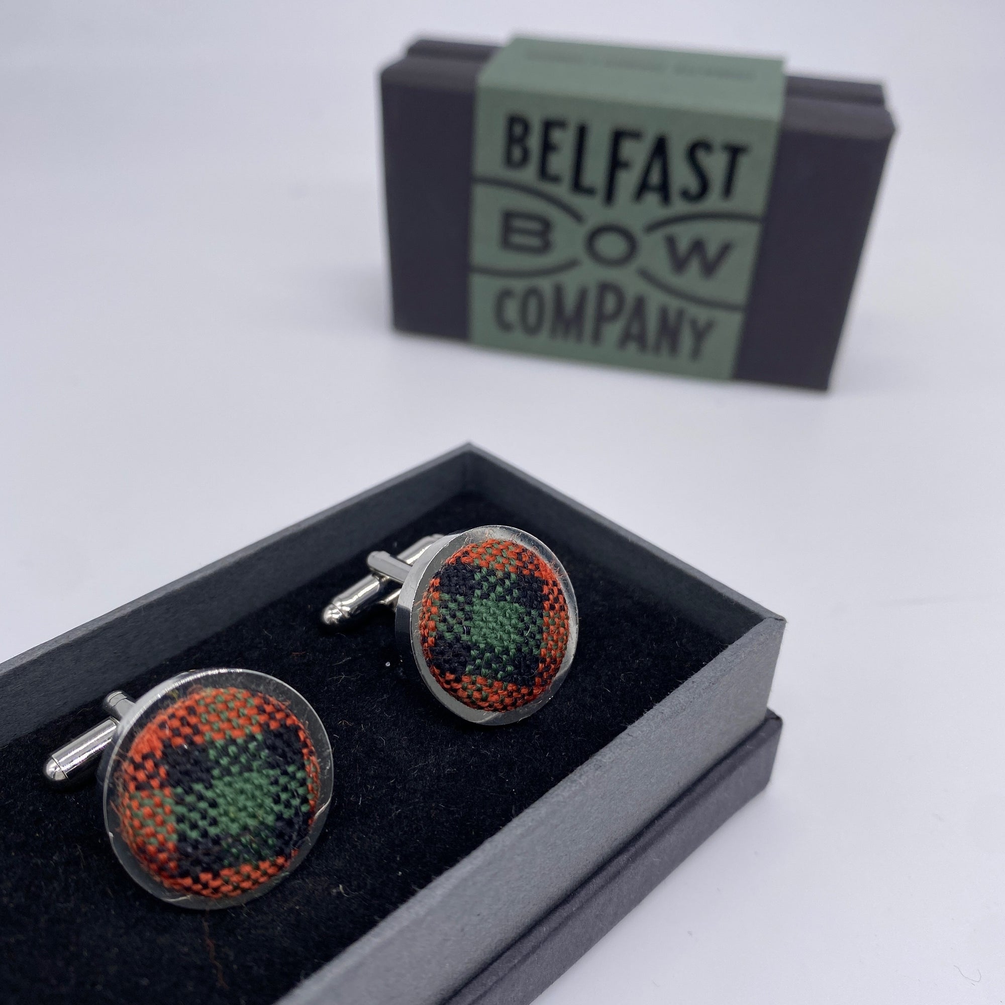 County Londonderry Cufflinks - Ulster Tartan Collection