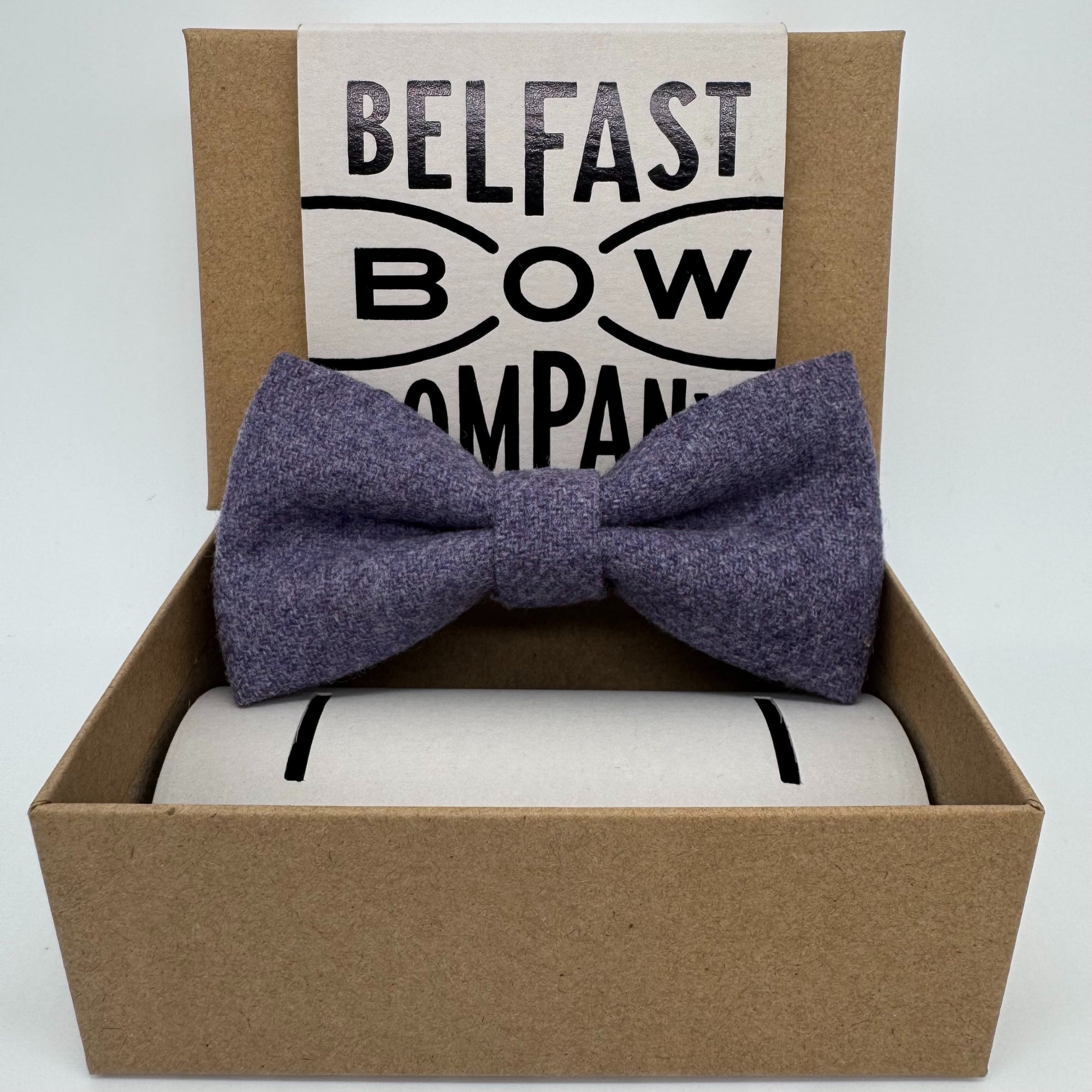 Tweed Bow Tie in Heather