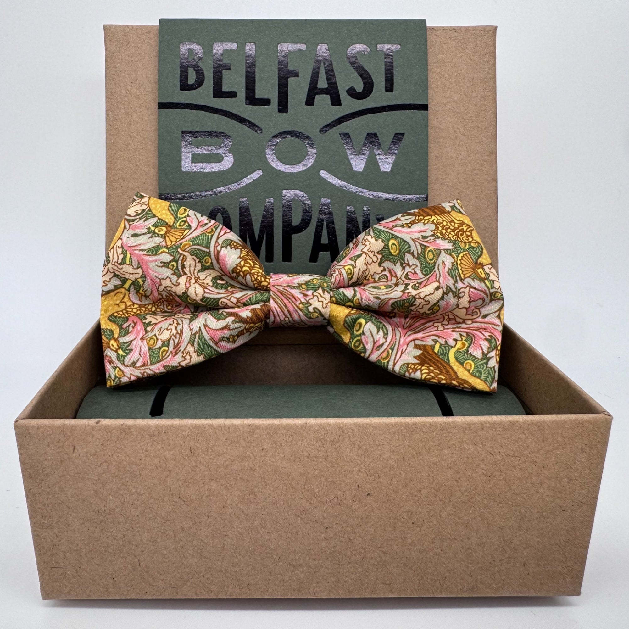 Liberty of London Bow Tie in Vintage Peacock Garden