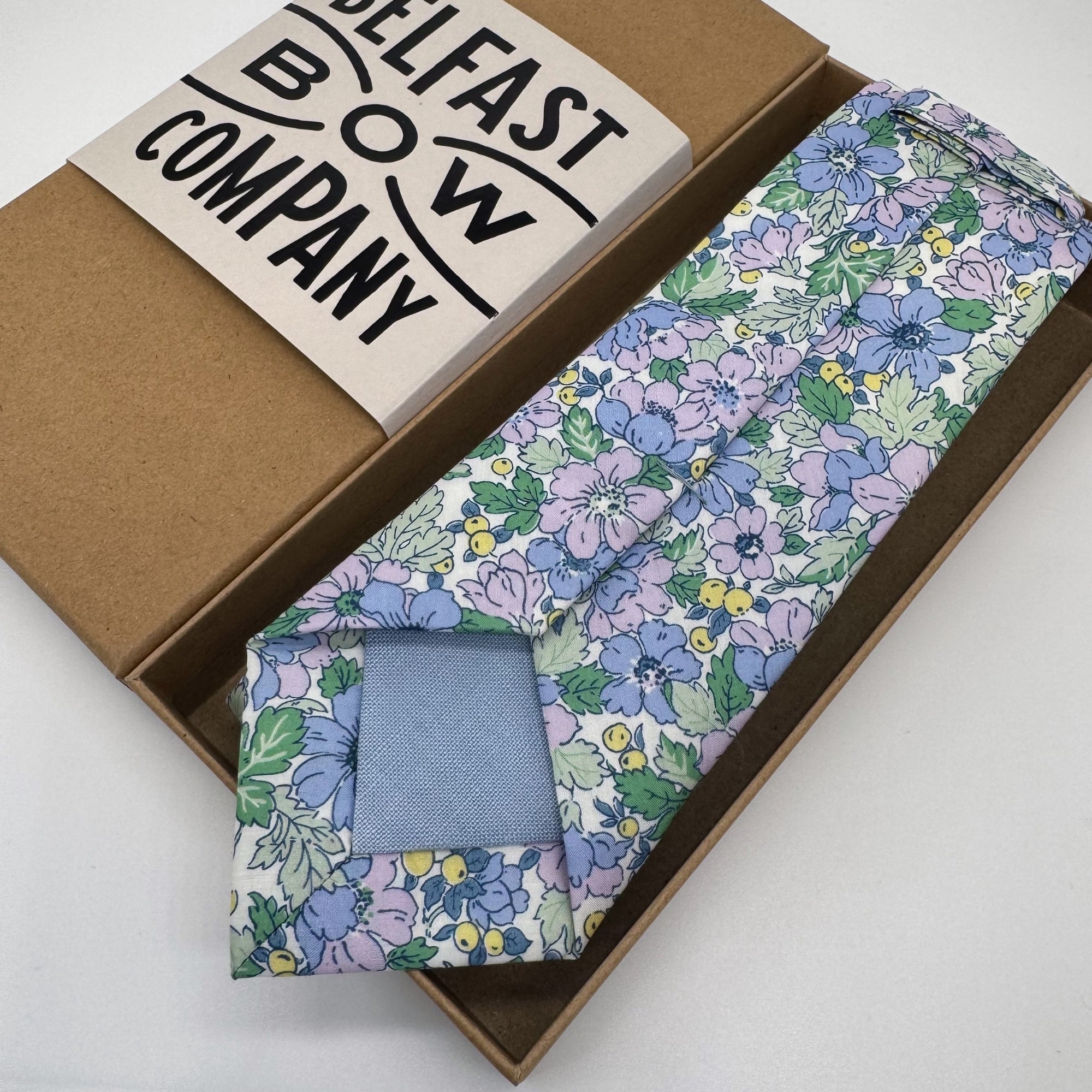Liberty of London Tie in Dusty Lilac Floral