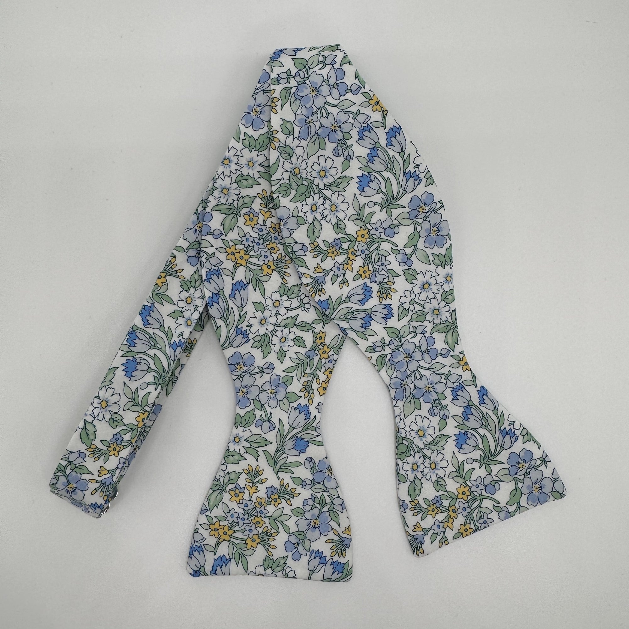 Liberty of London Bow Tie in Pale Blue & Sage Floral