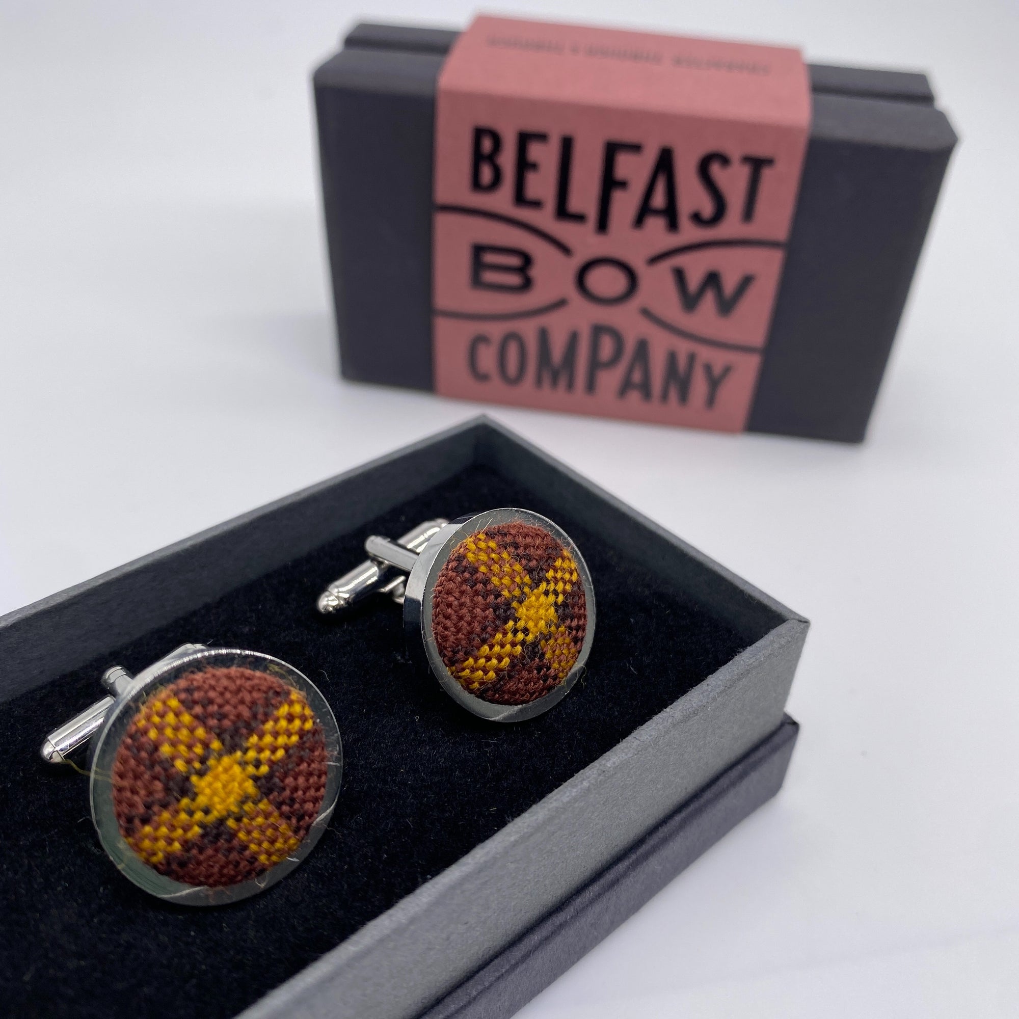 County Monaghan Cufflinks - Ulster Tartan Collection