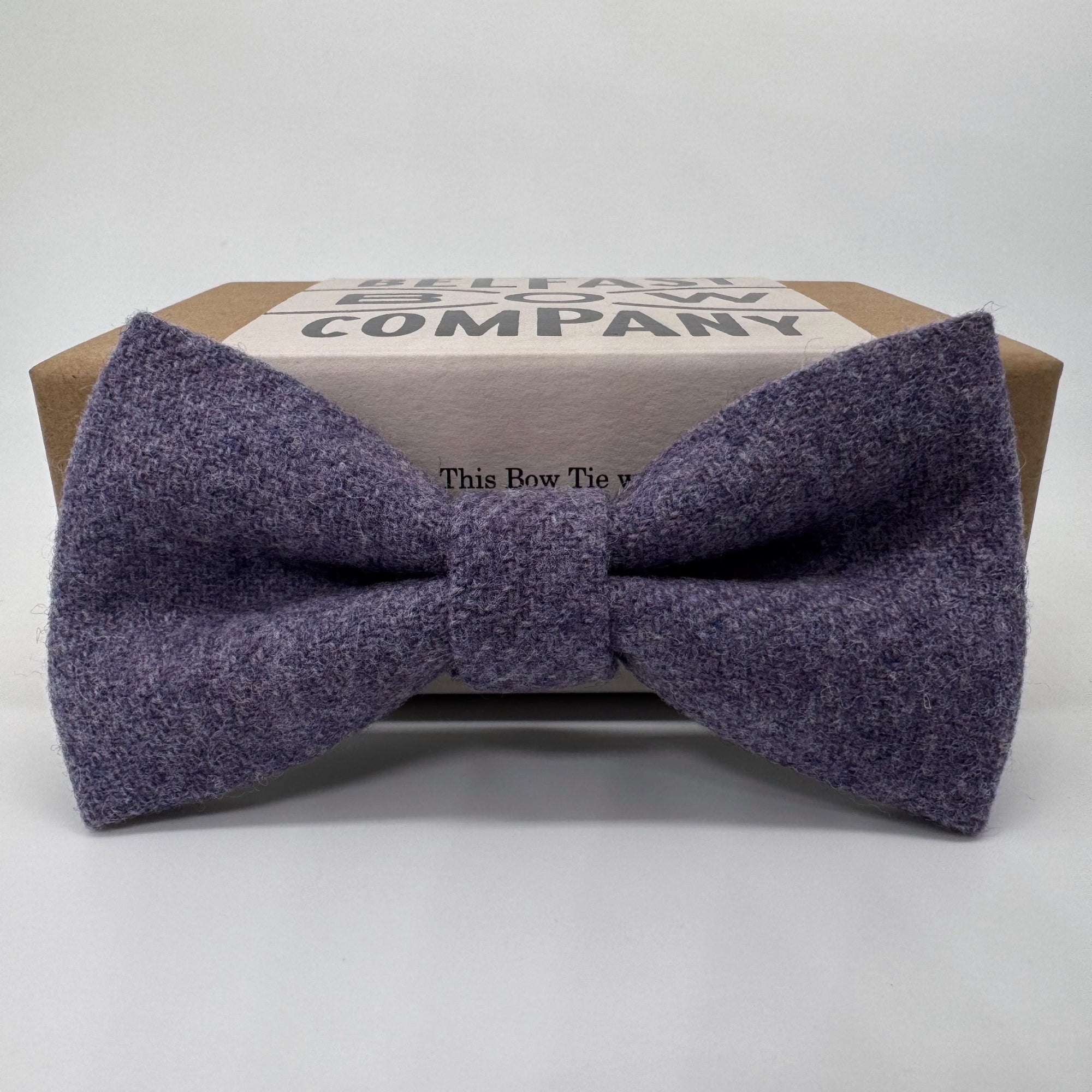 Tweed Bow Tie in Heather
