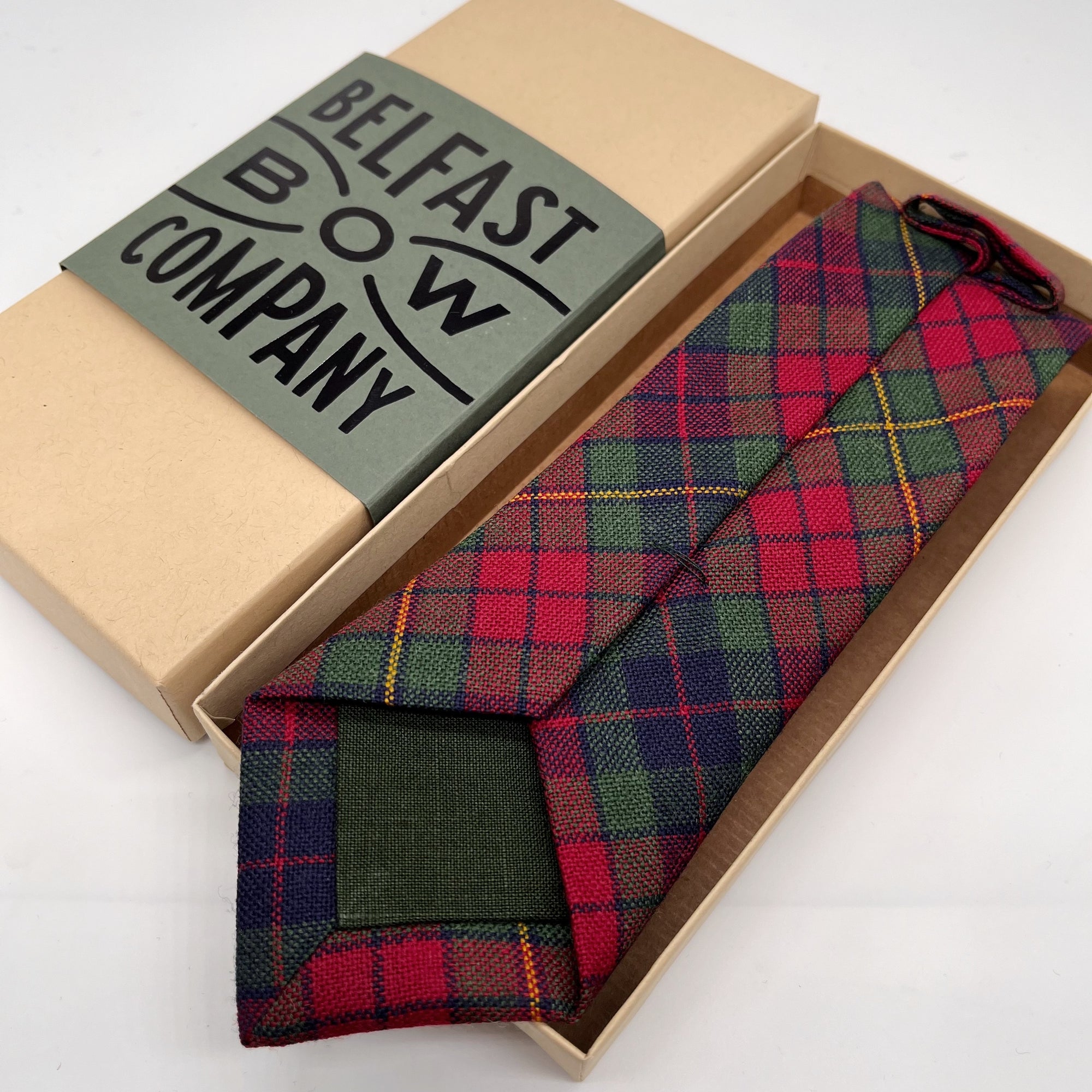 County Clare Tartan Tie - Ulster Tartan Collection