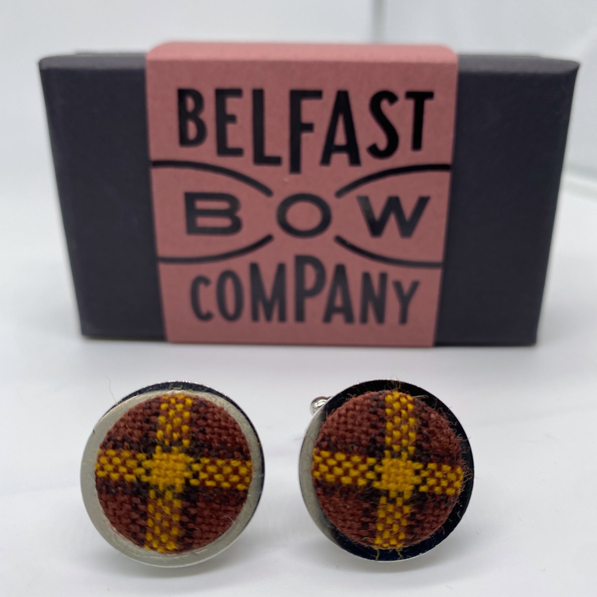 County Monaghan Cufflinks - Ulster Tartan Collection