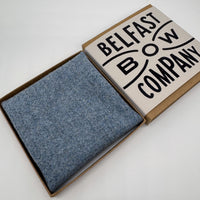 Tweed Pocket Square in Blue by the Belfast Bow Company