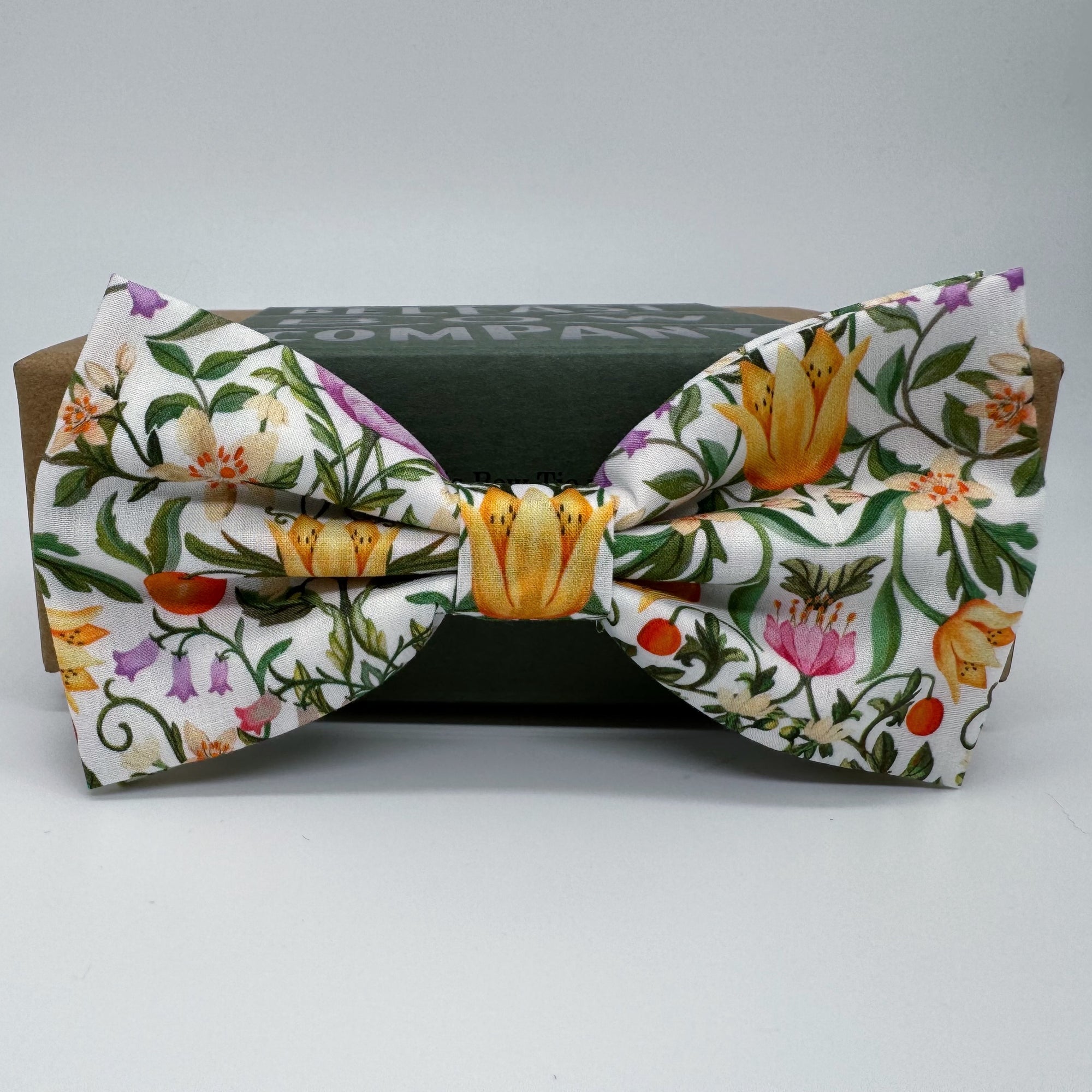Liberty of London Bow Tie in Flowering Orchard
