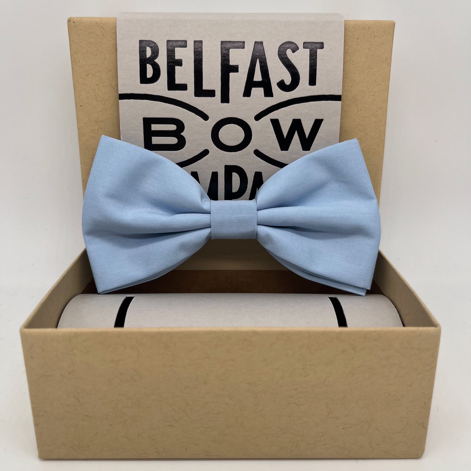 Pure Cotton Bow Tie in Blue