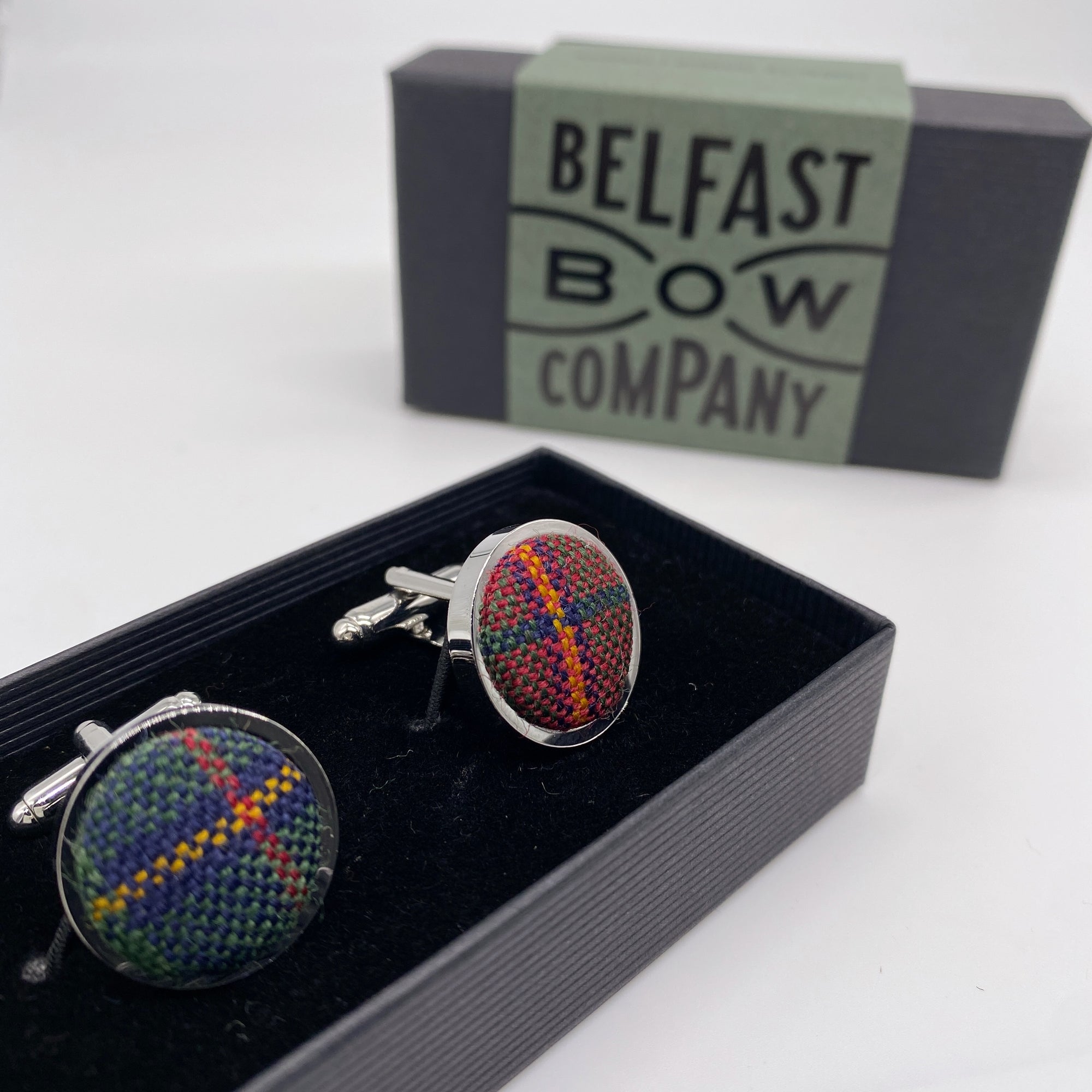 County Clare Cufflinks - Ulster Tartan Collection