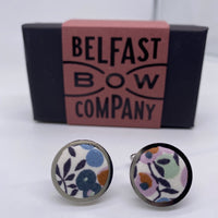 Blue Berries Cufflinks by the Belfast Bow Company