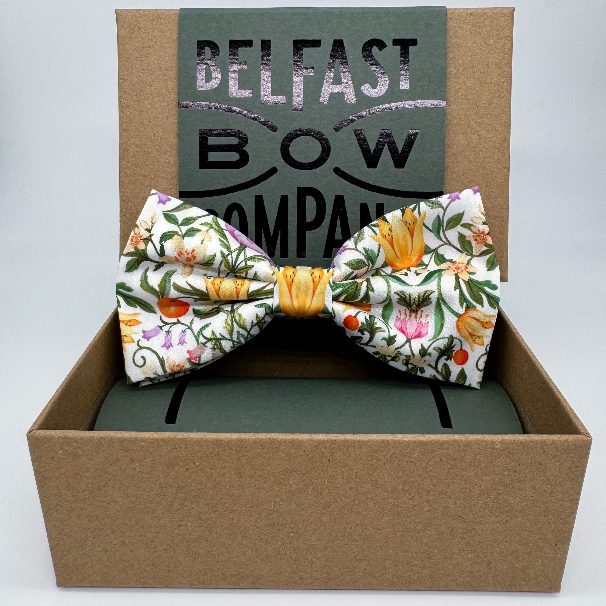 Liberty of London Bow Tie in Flowering Orchard