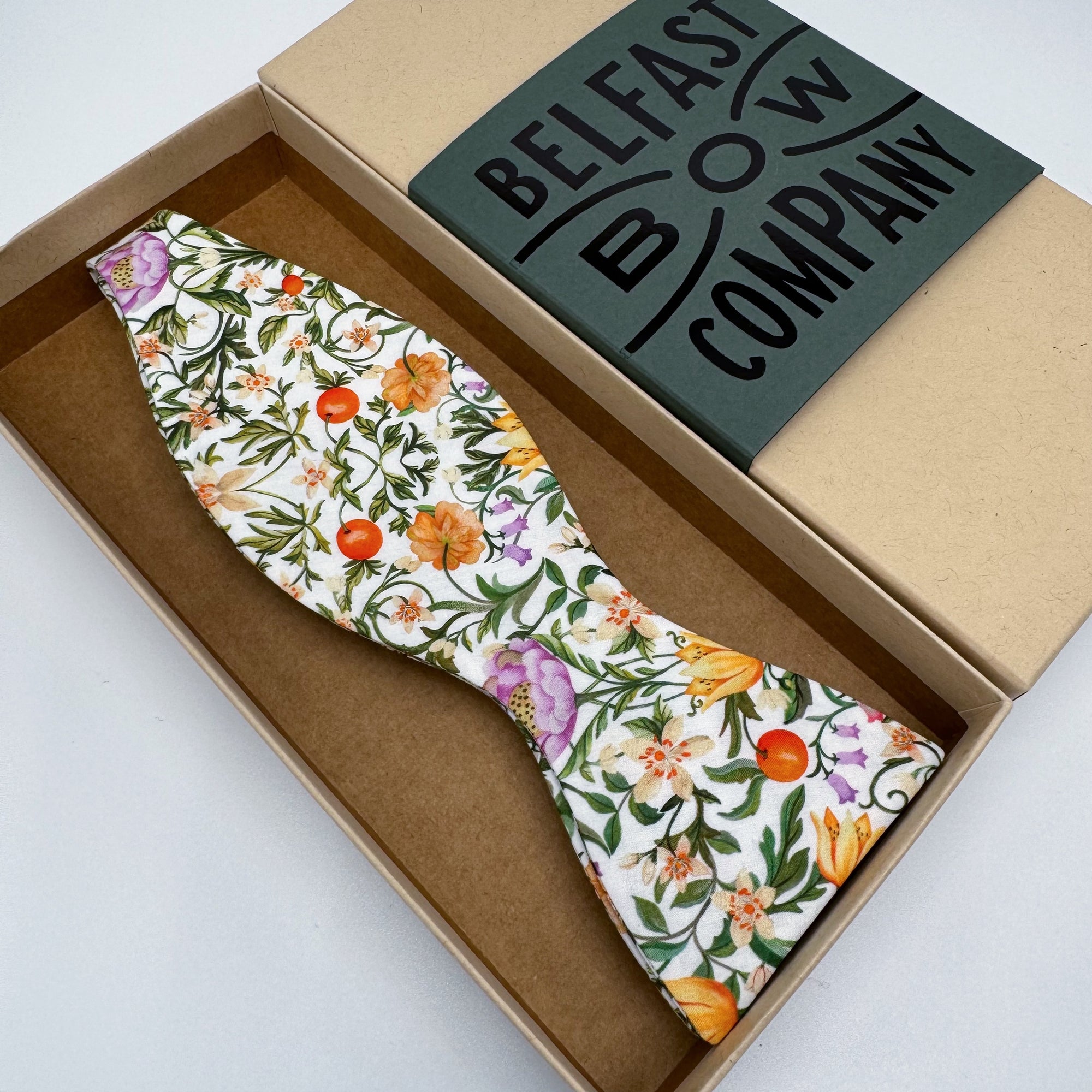 Liberty of London Bow Tie in Flowering Orchard