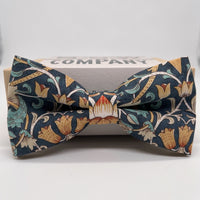 Morris & Co Bow Tie in Autumn Lodden Print by the Belfast Bow Company