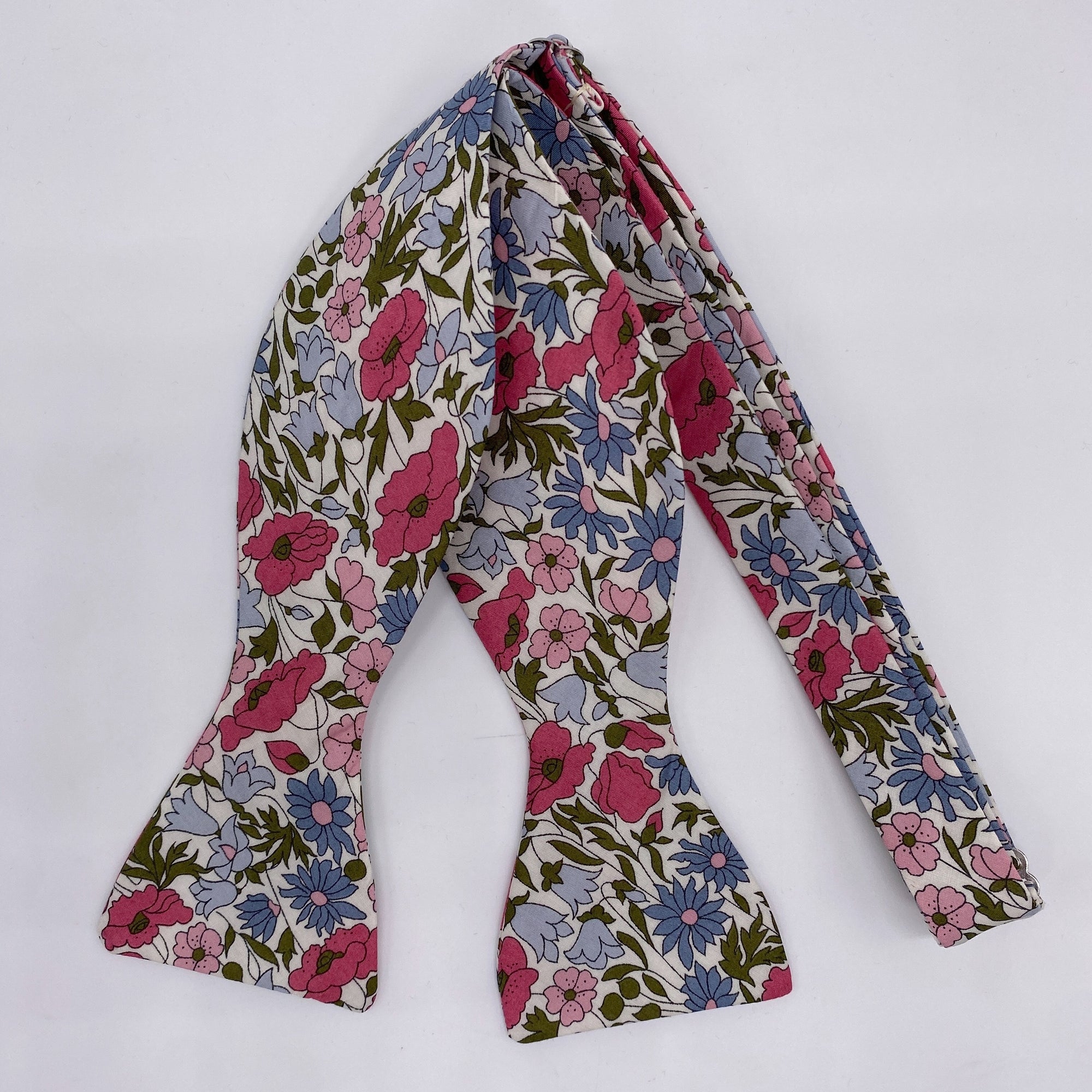 Liberty of London Bow Tie in Blue & Pink Meadow
