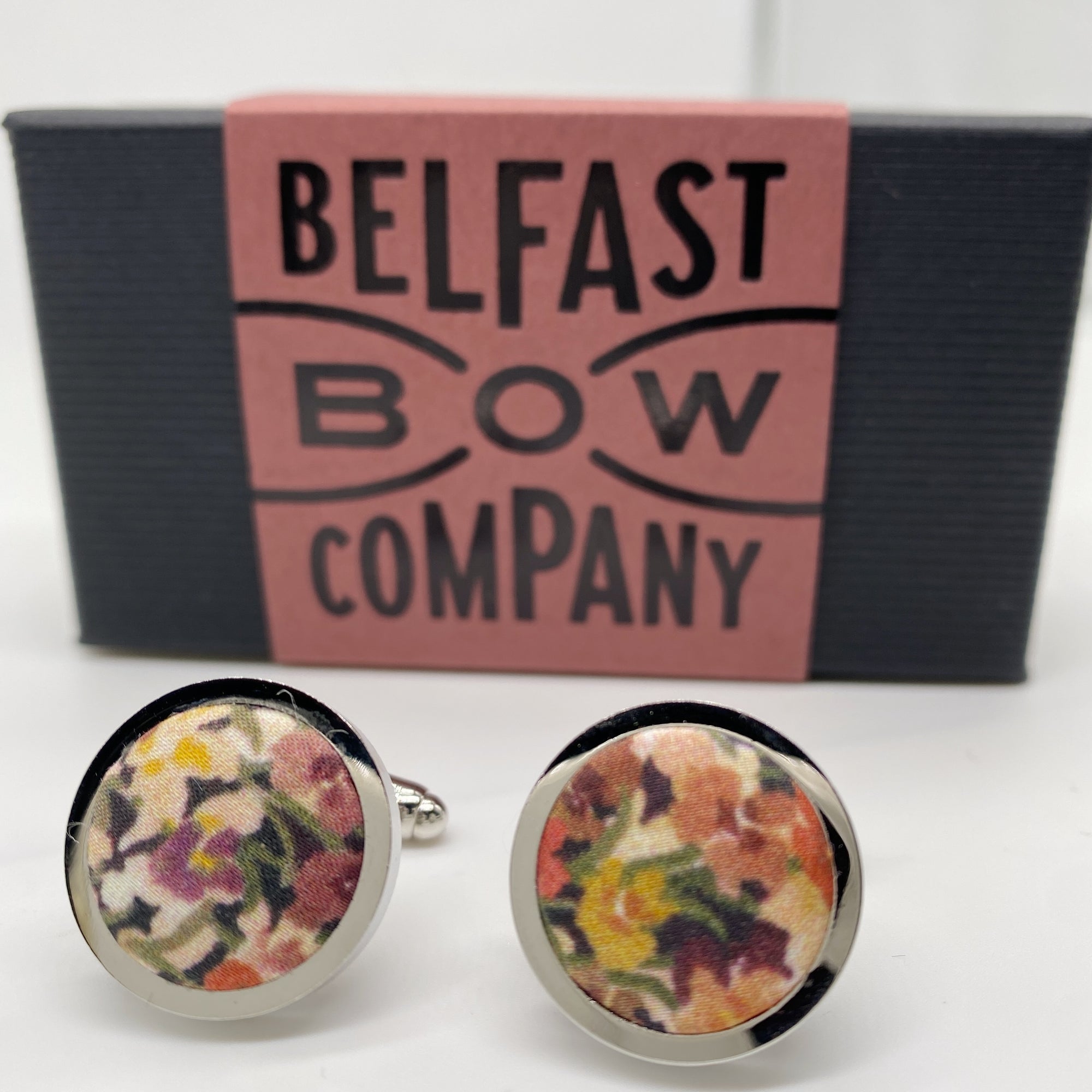 Liberty of London Cufflinks in Vintage Floral