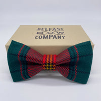 Ulster Tartan Bow Tie by the Belfast Bow Company