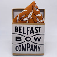 Rust Orange Handkerchief by the Belfast Bow Company