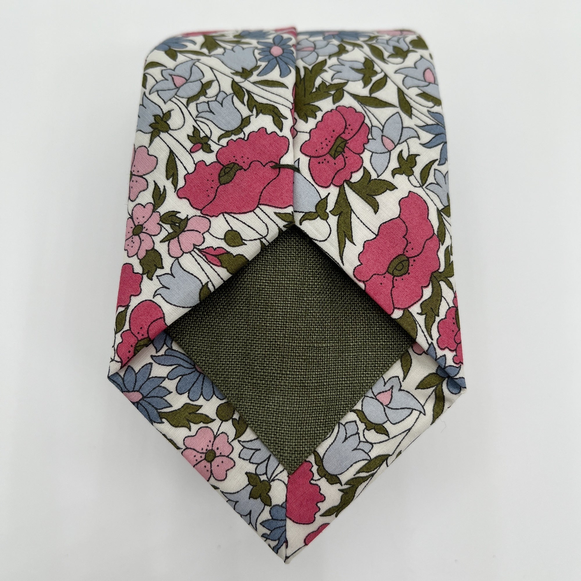 Liberty of London Tie in Blue & Pink Meadow