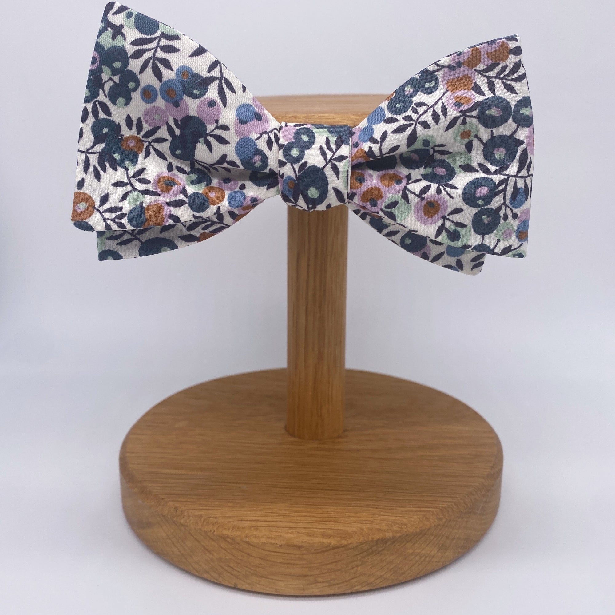 Liberty of London Bow Tie in Blue Berries