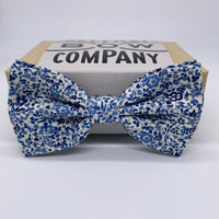 Liberty of London Bow Tie in Navy Ditsy Floral by the Belfast Bow Company