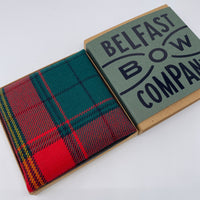 Ulster Tartan Pocket Square by the Belfast Bow Company