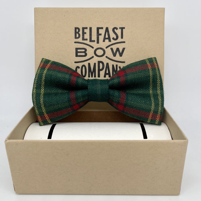 County Armagh Tartan Dicky Bow Tie by the Belfast Bow Company