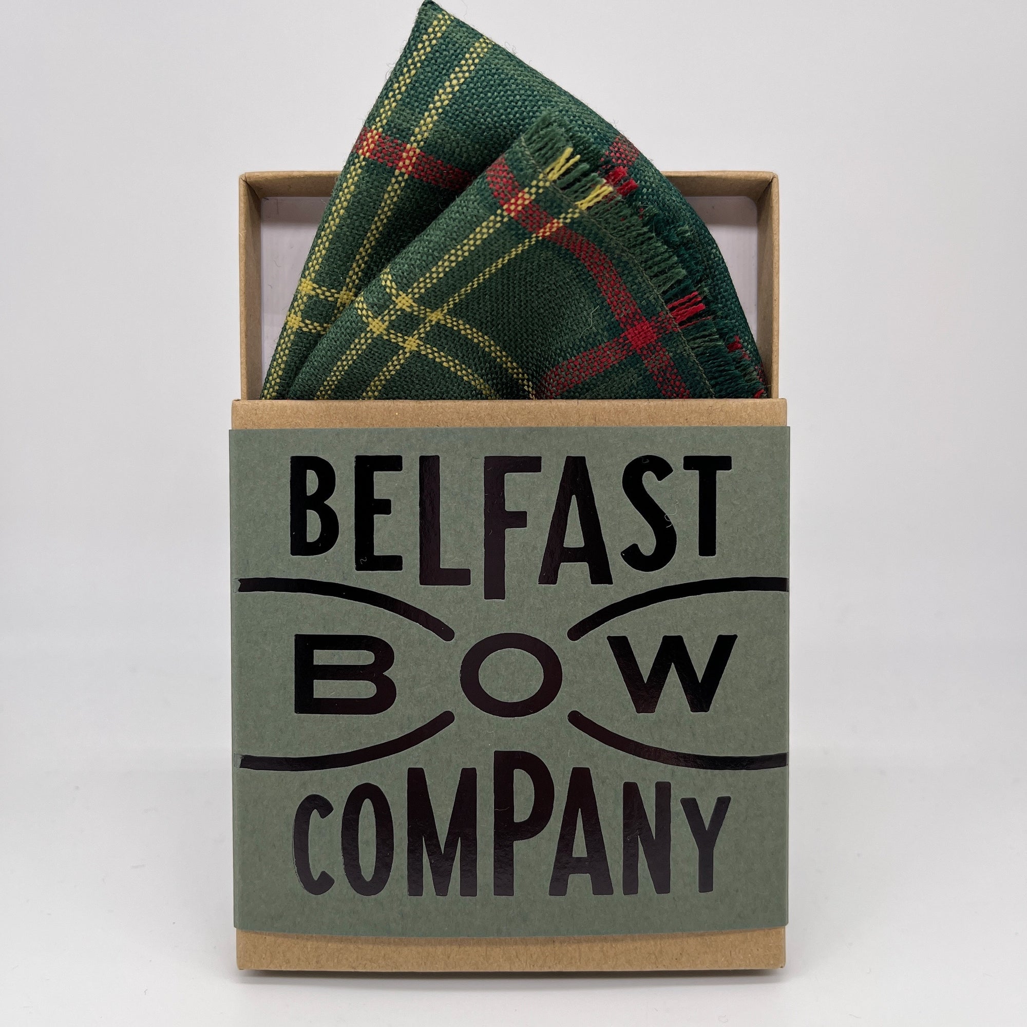 County Armagh Tartan Handkerchief by the Belfast Bow Company