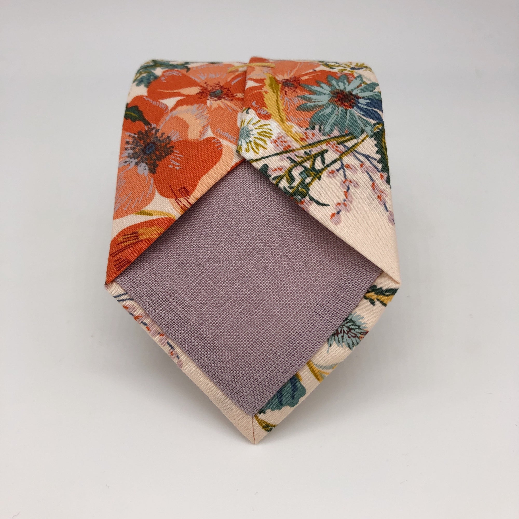 Boho Blooms Tie in Nude Blush by the Belfast Bow Company