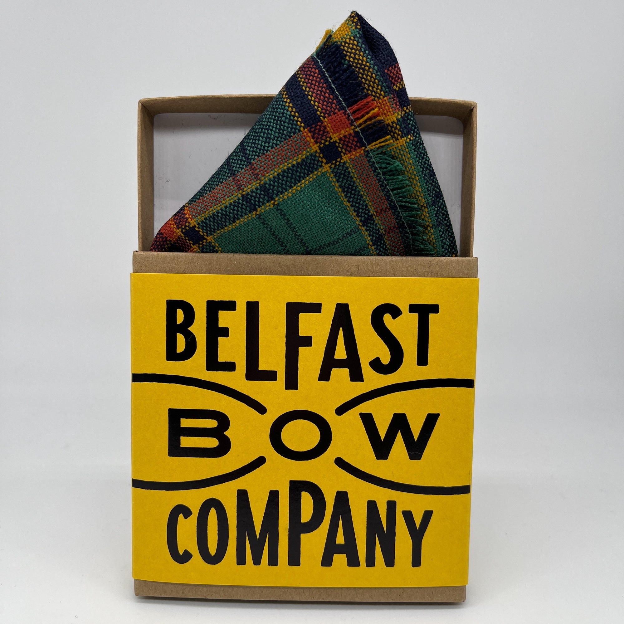 County Antrim Pocket Square by the Belfast Bow Company