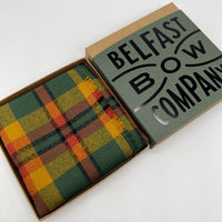 County Londonderry Derry Tartan Pocket Square by the Belfast Bow Company