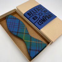 County Donegal Tartan Self-Tie Bow Tie by the Belfast Bow Company