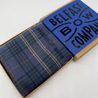 County Fermanagh Tartan Pocket Square by the Belfast Bow Company