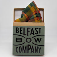 County Londonderry Derry Tartan Pocket Square by the Belfast Bow Company