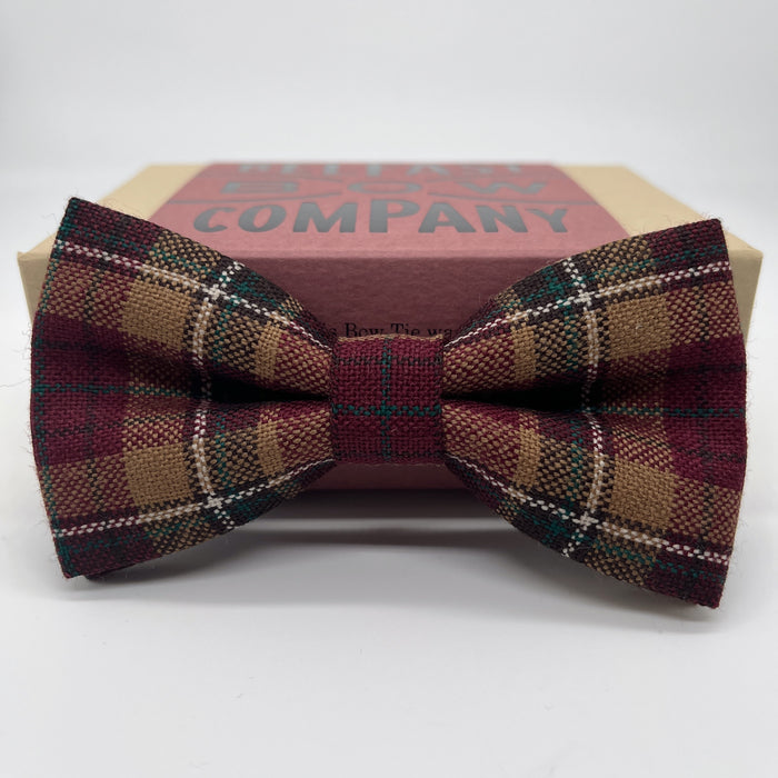 County Tyrone Tartan Bow Tie by the Belfast Bow Company