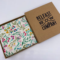 Floral Pocket Square by the Belfast Bow Company