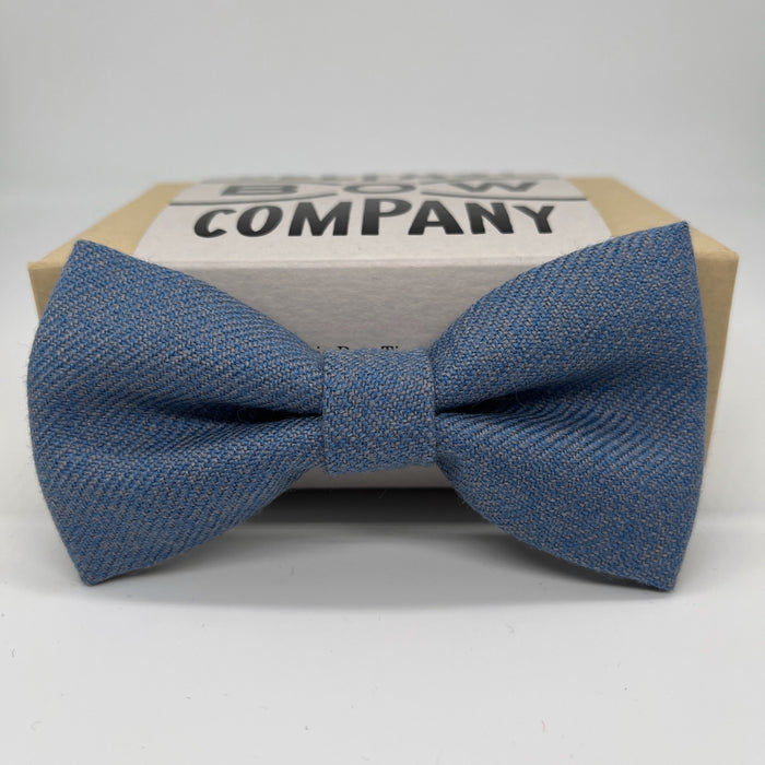 Tweed Bow Tie in Blue Islay by the Belfast Bow Company