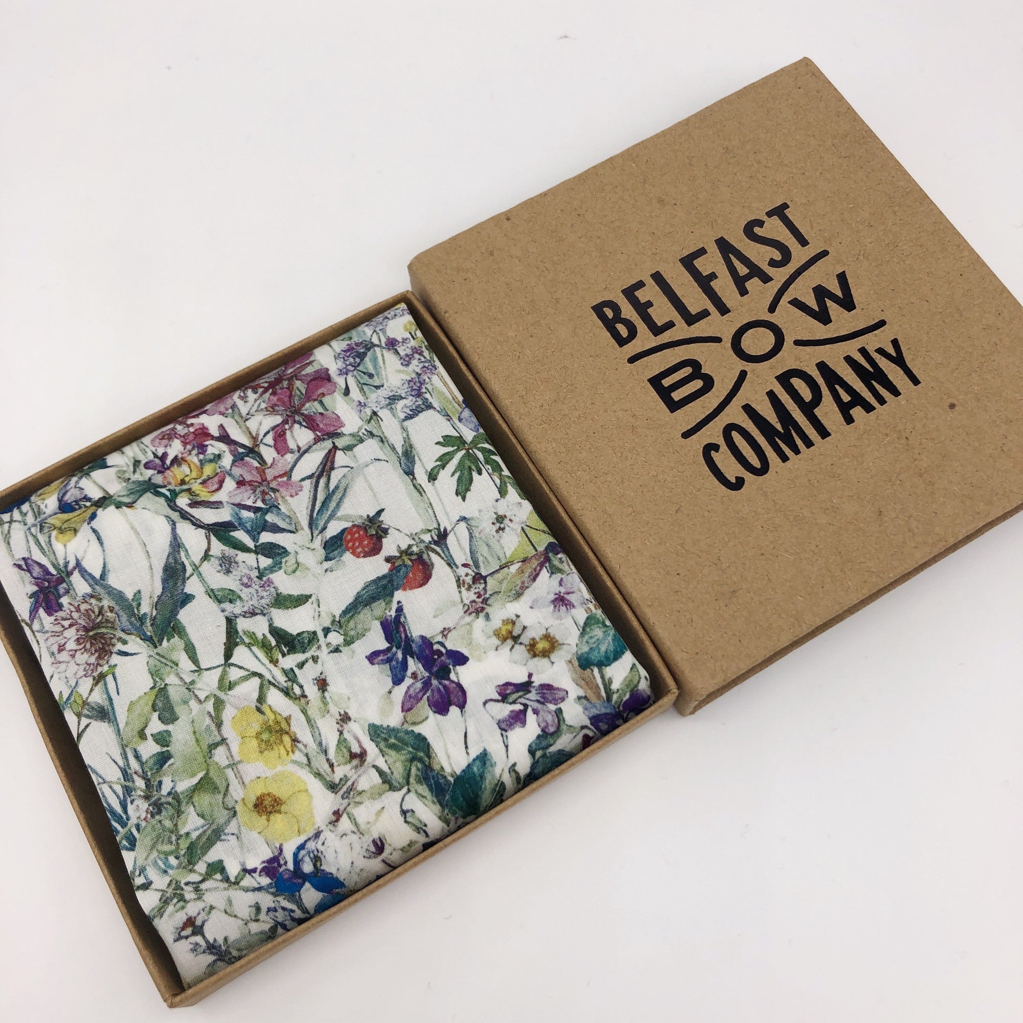 Liberty of London Pocket Square in Wildflowers