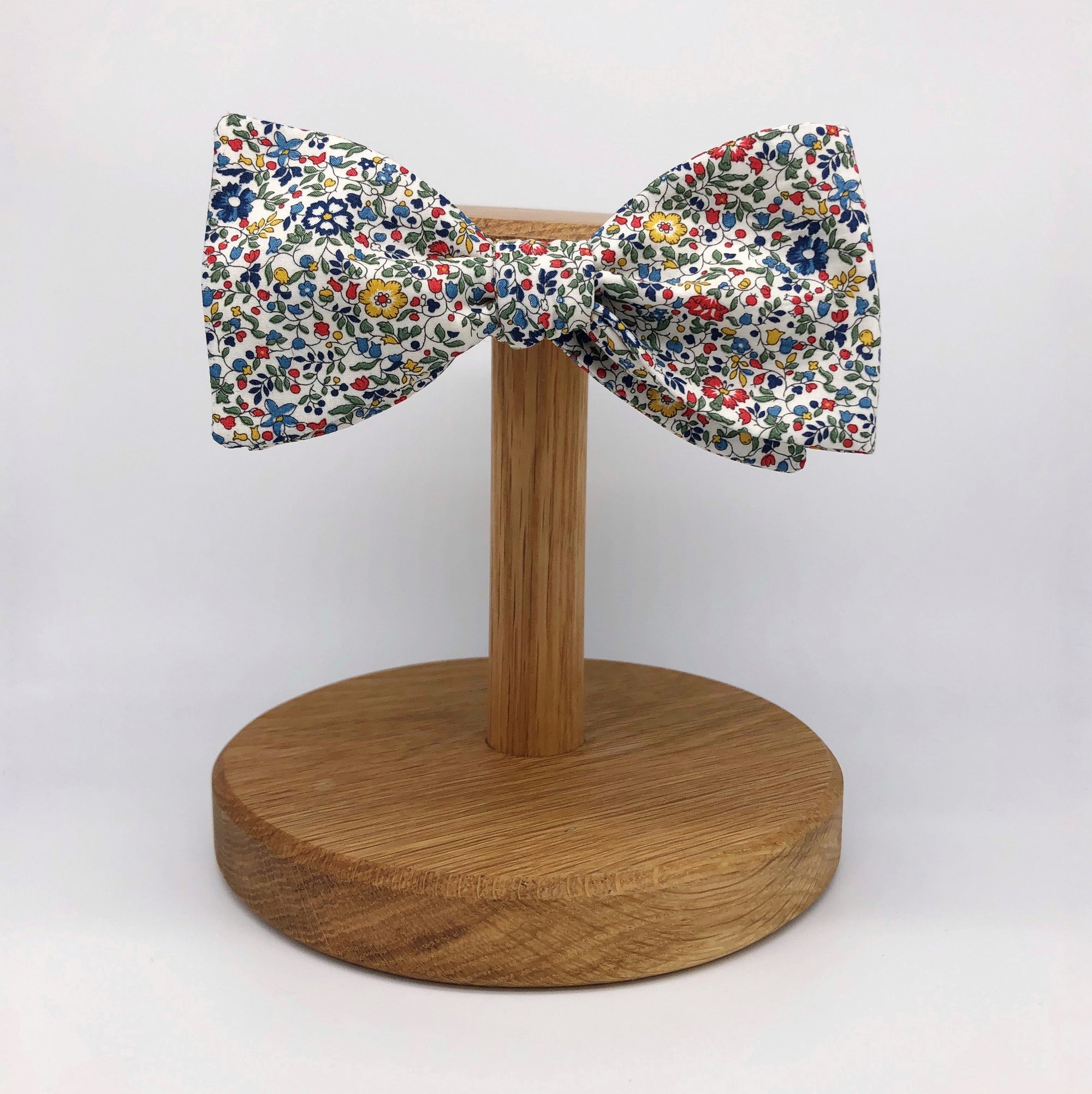 Liberty of London Self Tie Bow Tie in Multi Floral by the Belfast Bow Company