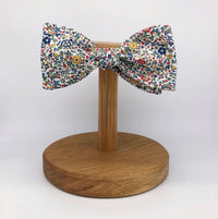Liberty of London Self Tie Bow Tie in Multi Floral by the Belfast Bow Company