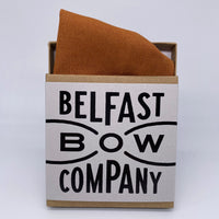 Irish Linen Pocket Square - 4th anniversary gift for men by the Belfast Bow Company