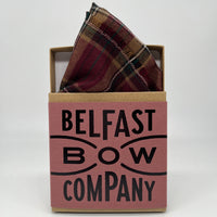 County Tyrone Tartan Pocket Square by the Belfast Bow Company